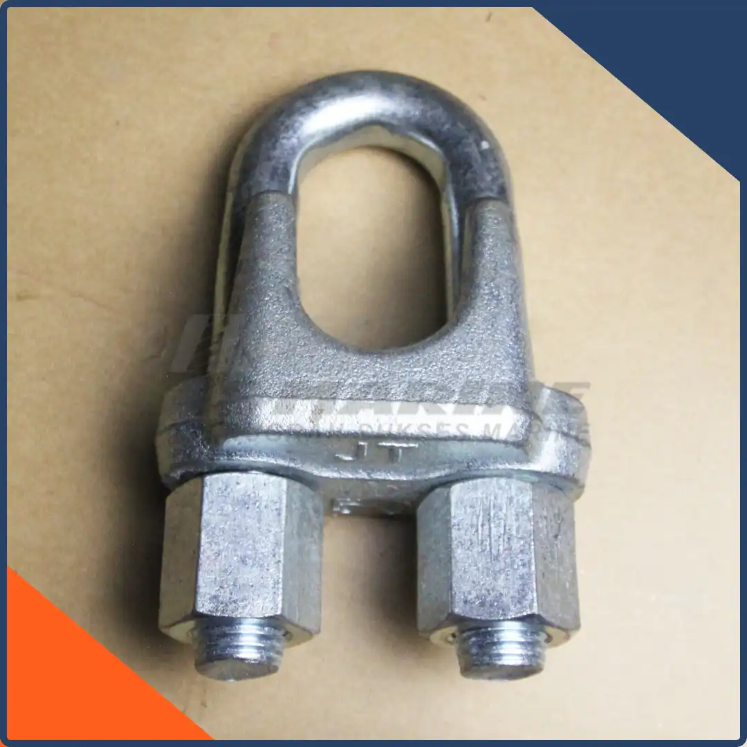 Toprig Wire Rope Clip / Klem Sling / Kuku Macan HD Galvanized 2 Inch 50 mm